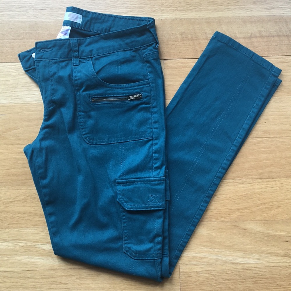 Antique Teal Jeans